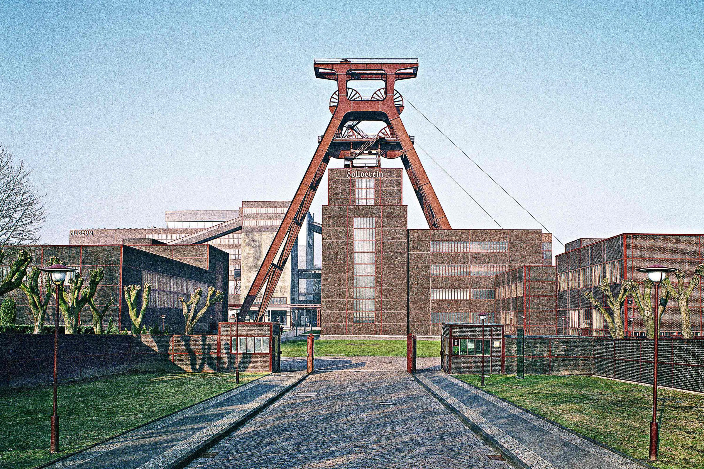 Winding tower of the Zollverein Coal Mine, Essen